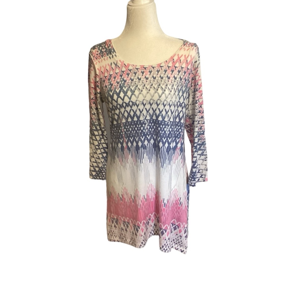 Whimsy Rose Tunic Top in Pastels size Large - Picture 4 of 7